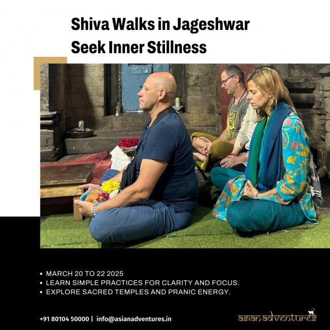 Shiva Walks in Jageshwar