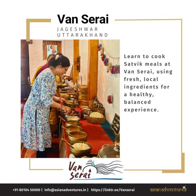 Discover the Art of Satvik Cooking at Van Serai