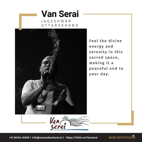 Evening Aarti Experience at Van Serai, Jageshwar